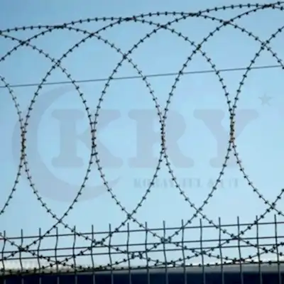 Düzlemsel Jiletli Tel Örgü